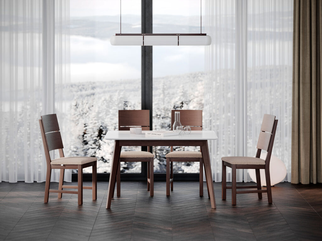 Sto Milesse 120 XL Furnir - Sećanje na prošlost u ruhu modernizma