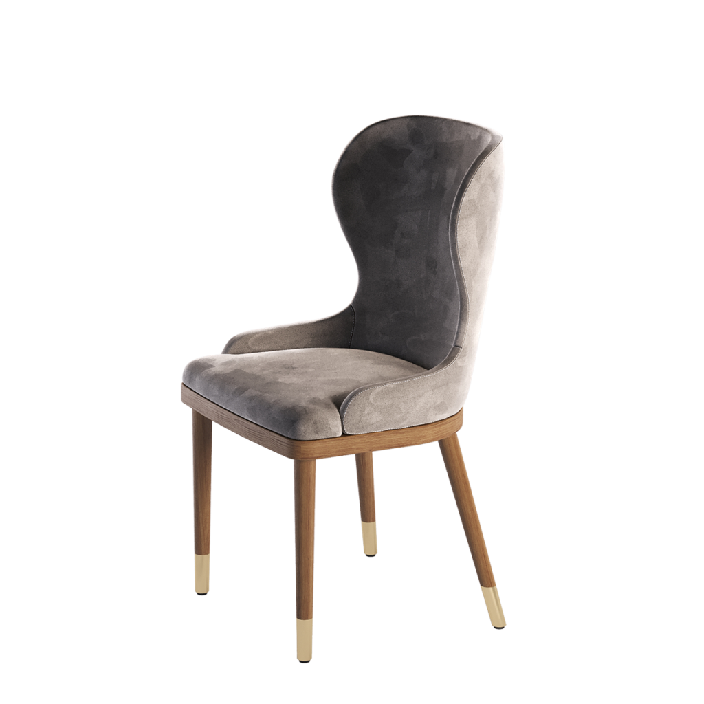 Bianca stolica je inspirisana nežnošću koju treba osetiti pri svakom susretu sa kvalitetnim komadom nameštaja.